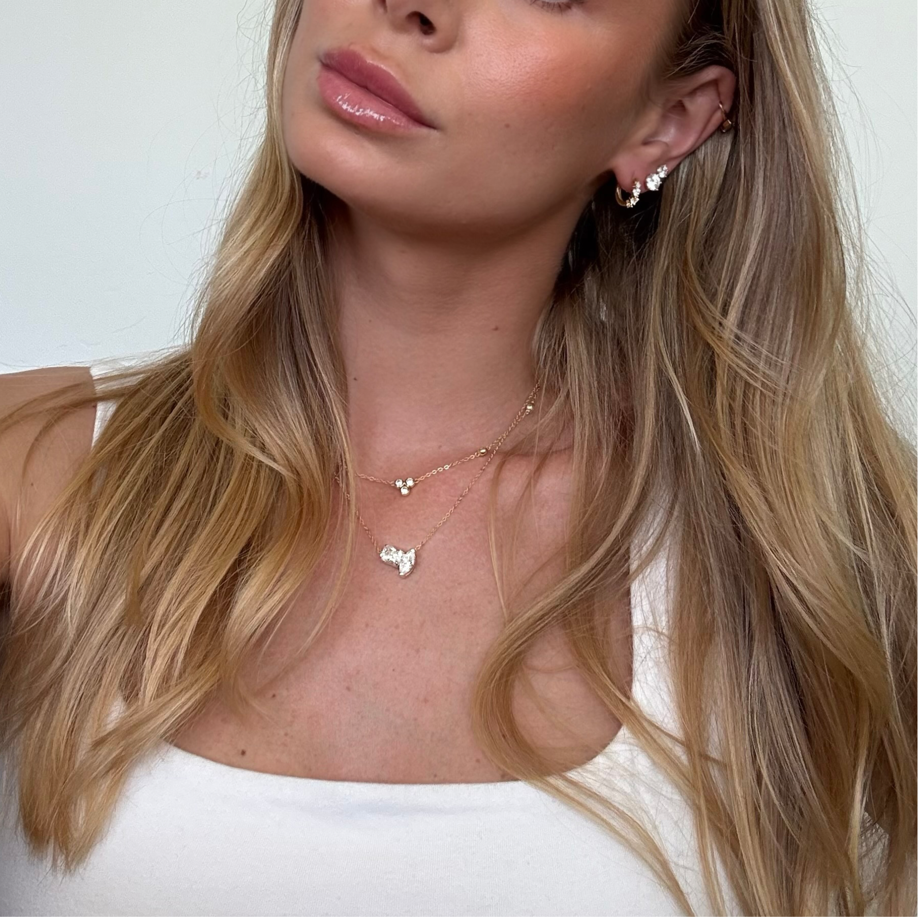 Toi et Moissanite Necklace