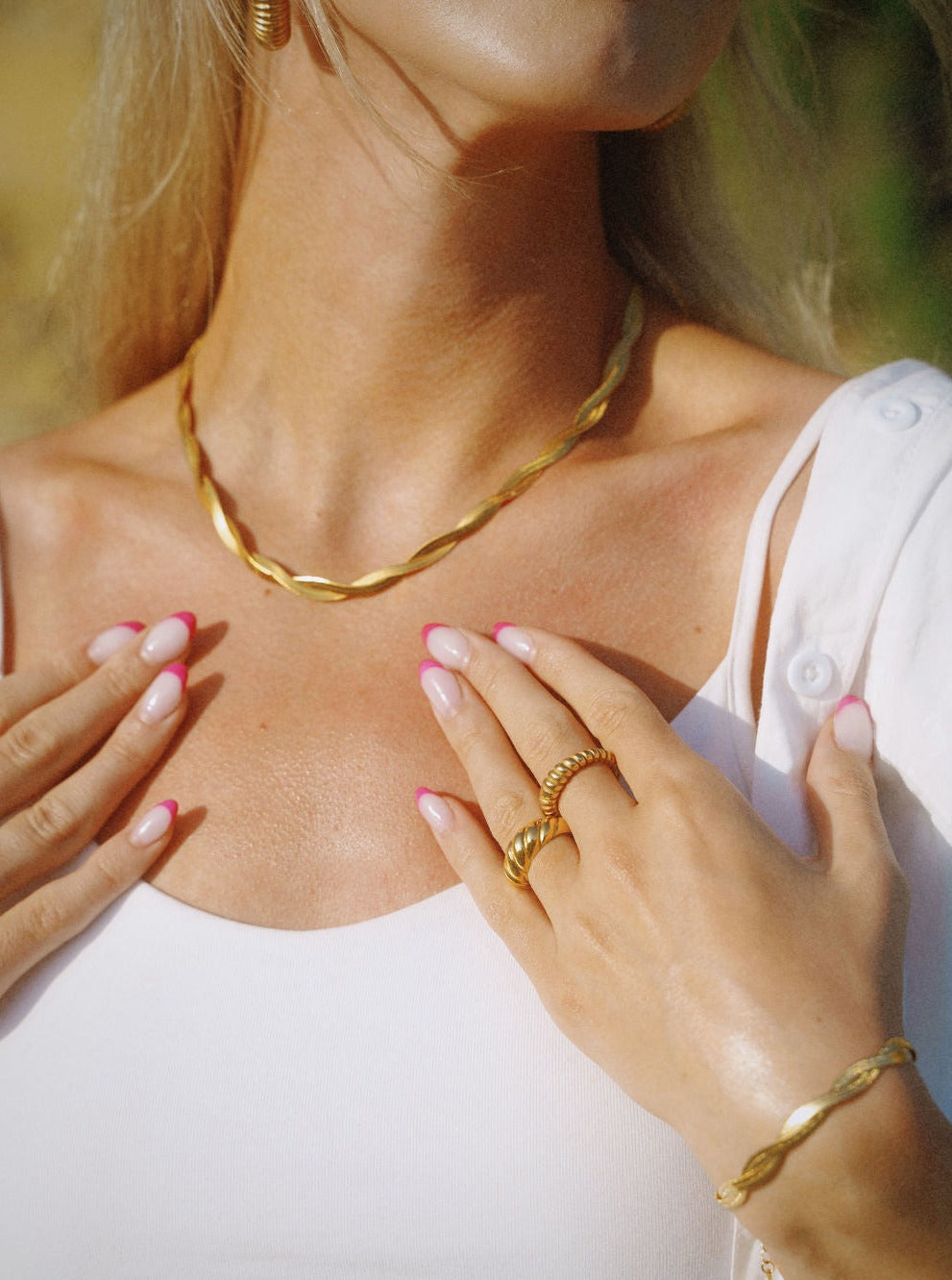 Alexis Necklace and Bracelet Set