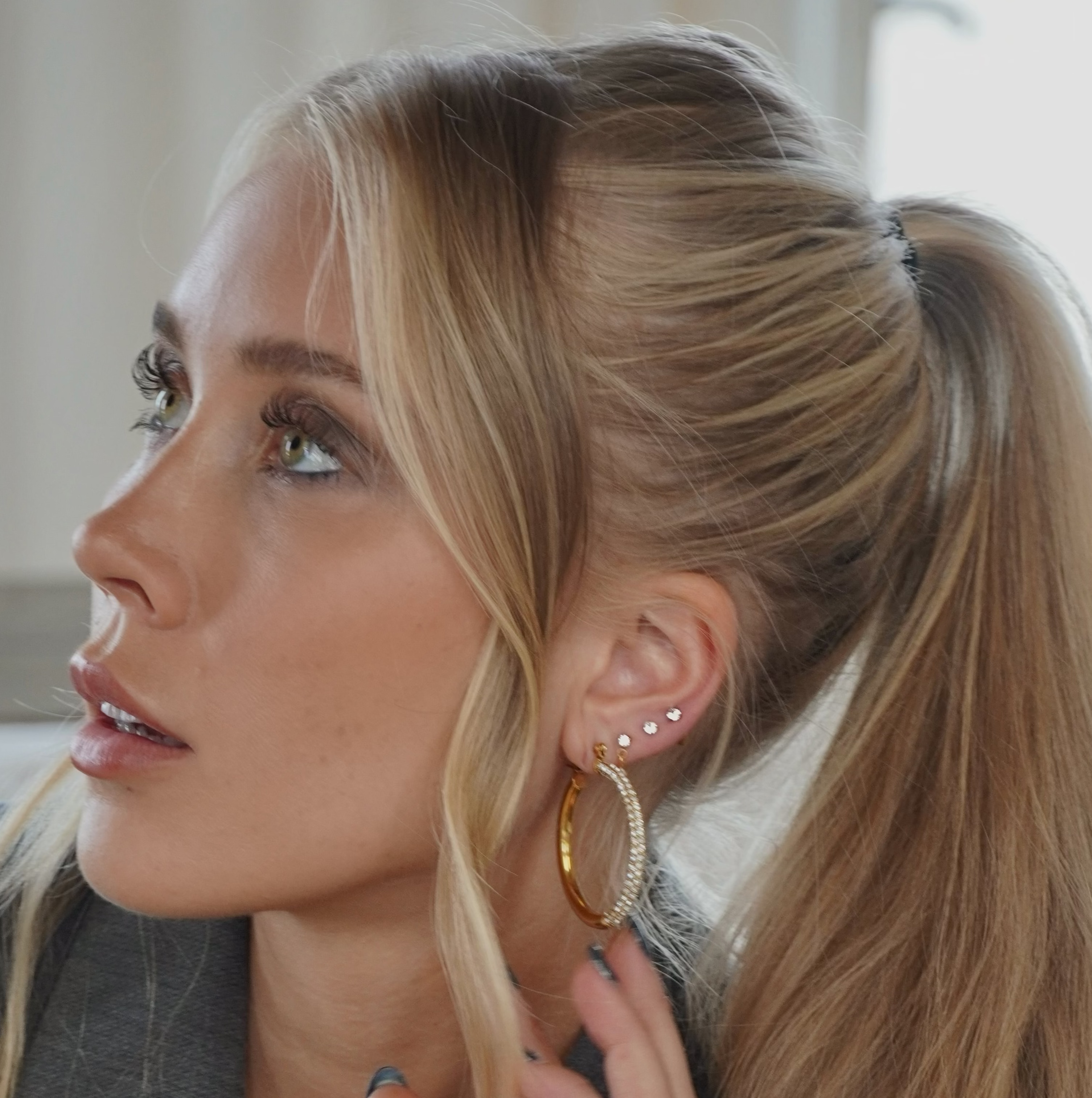 Cornelia Diamond Studs