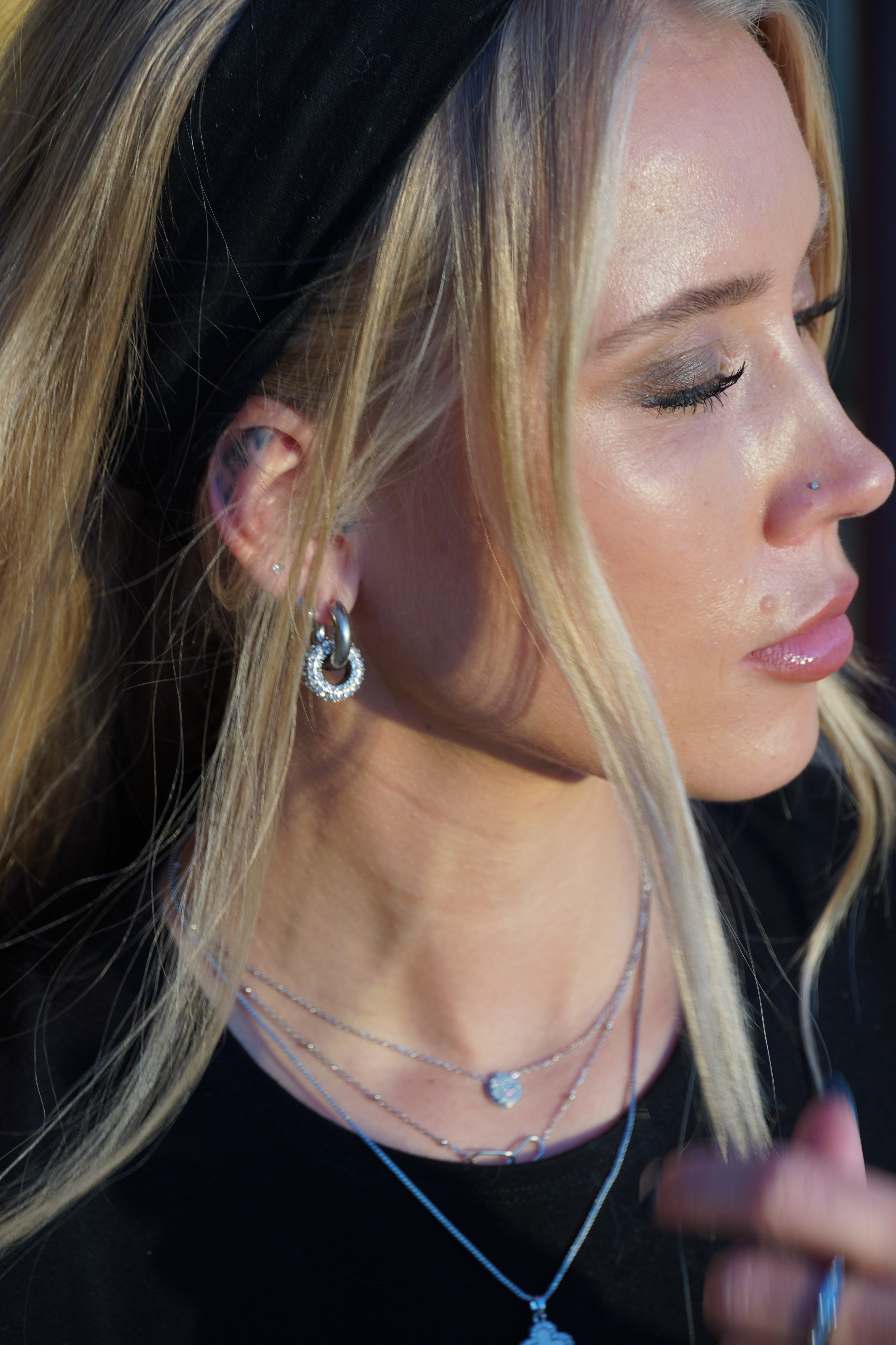 Erdona Charm Hoops