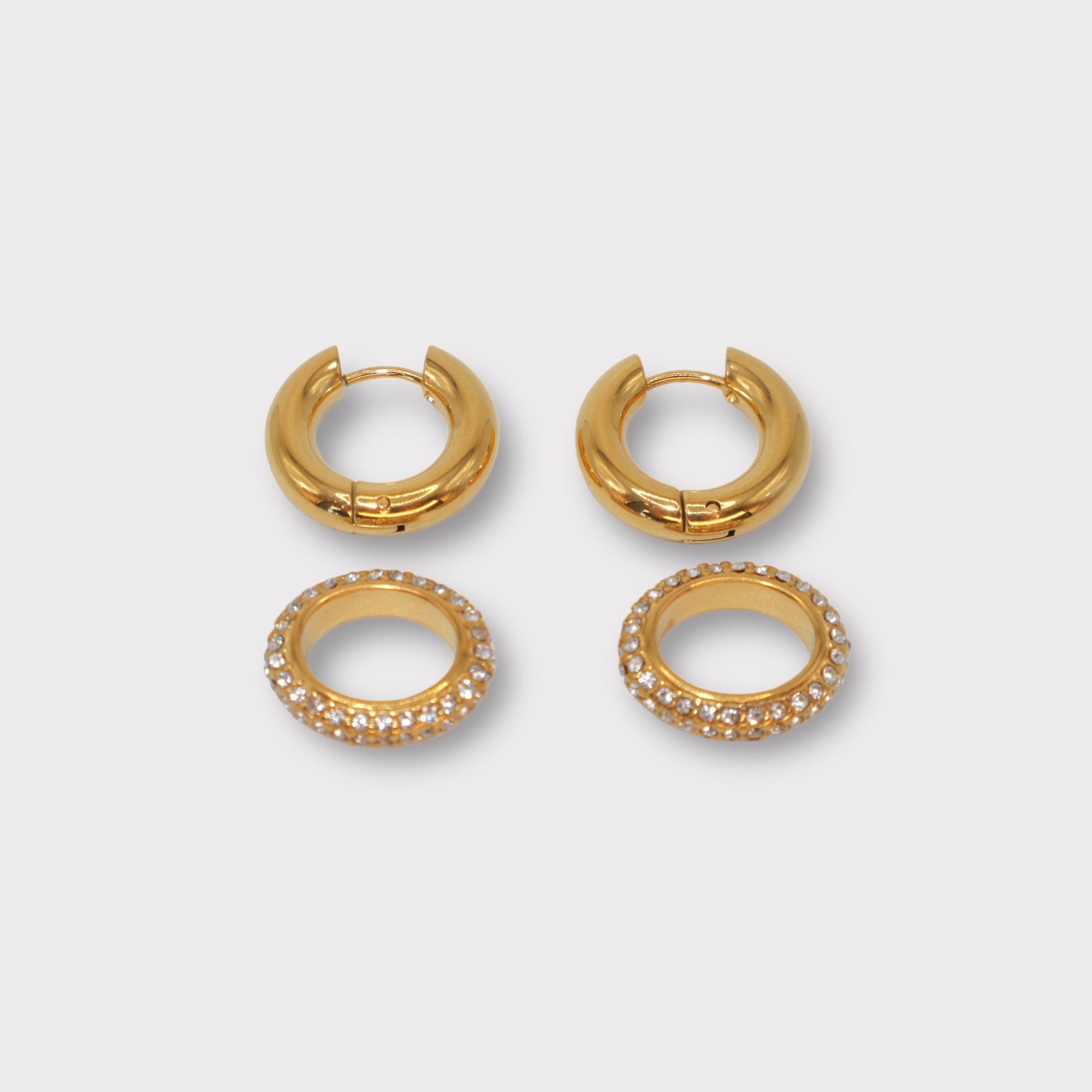 Erdona Charm Hoops