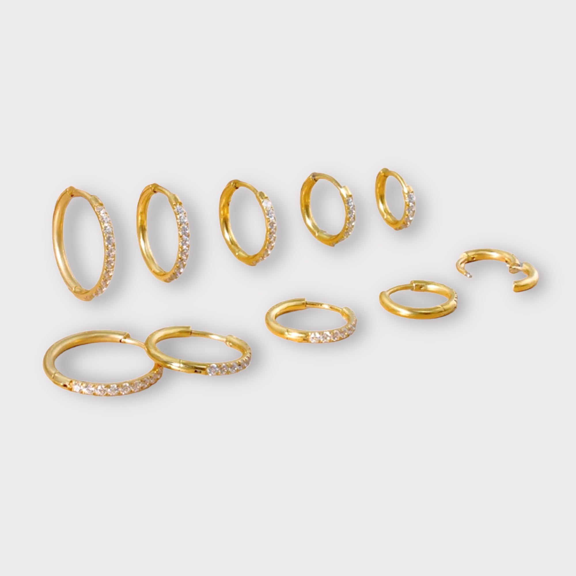 Sofia Stackable Huggie Earrings