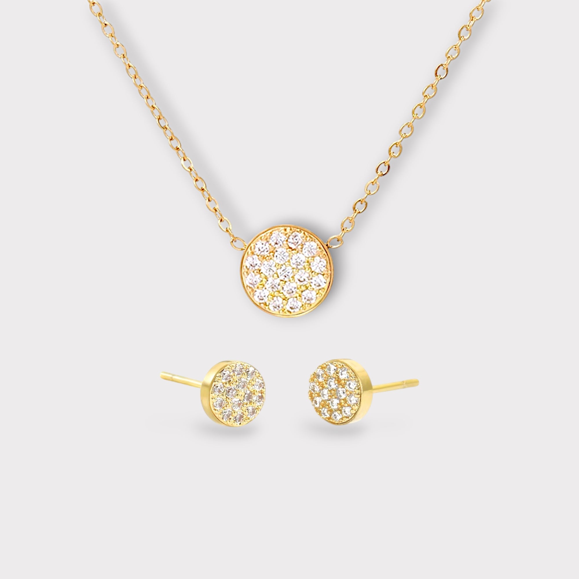 Ice-abelle Earring and Necklace set