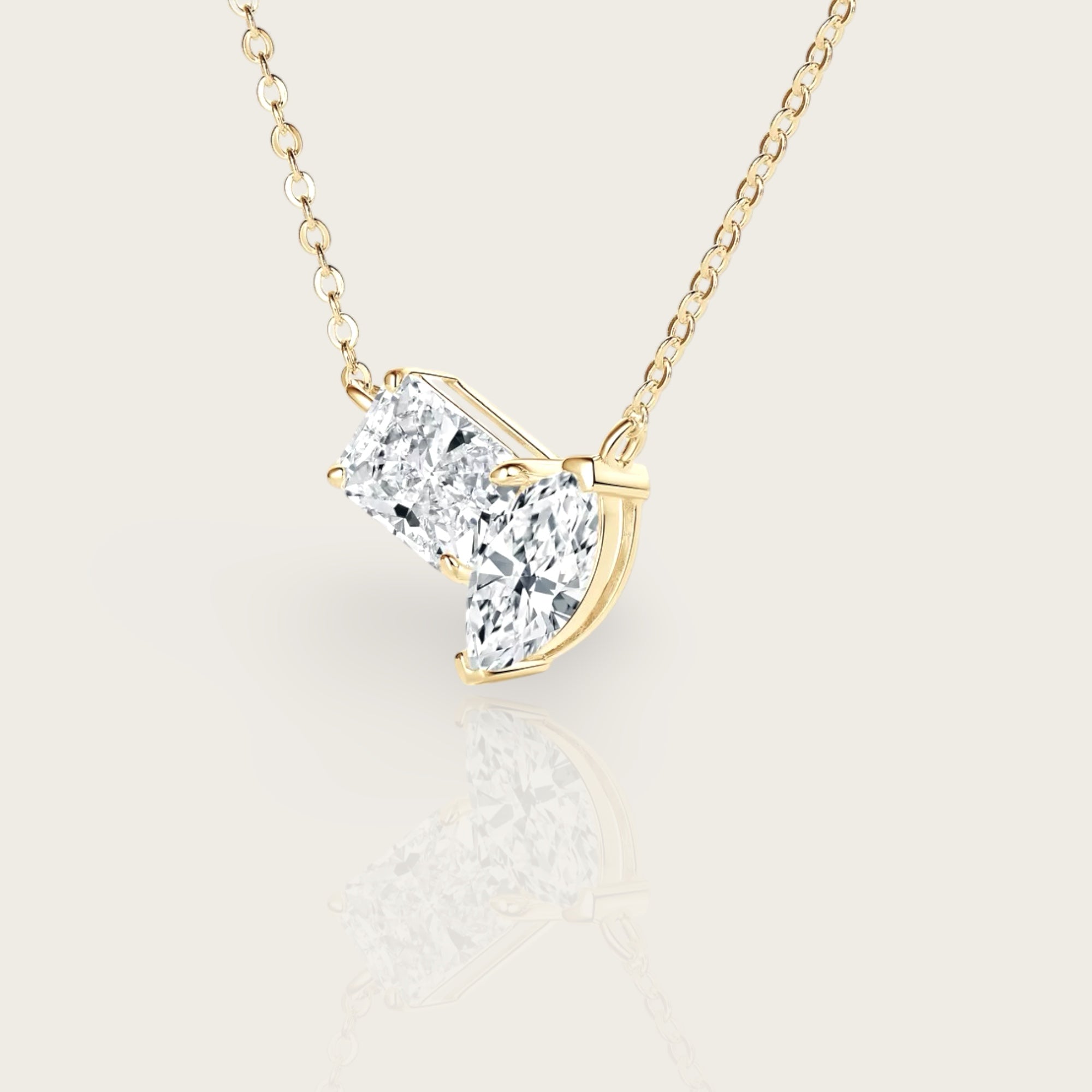 Toi et Moissanite Necklace