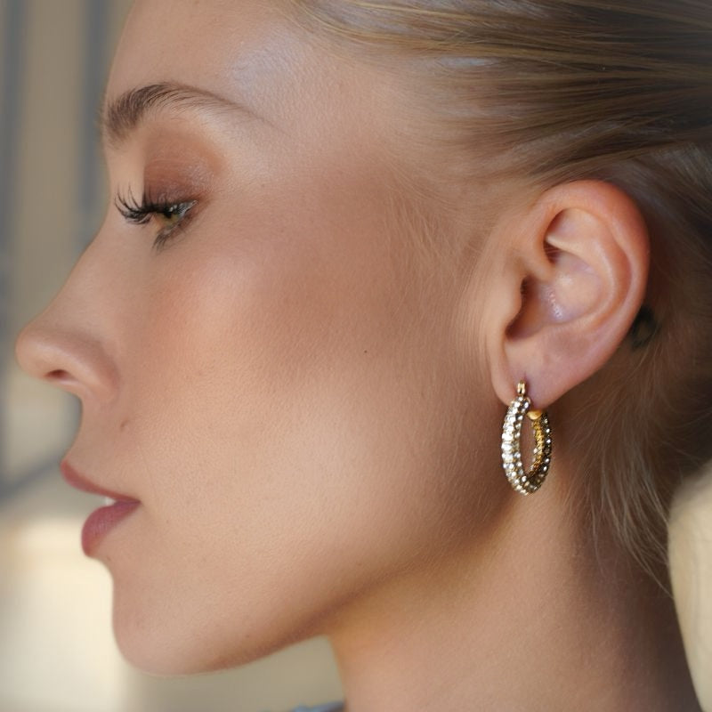 Sandra Pavé Hoops