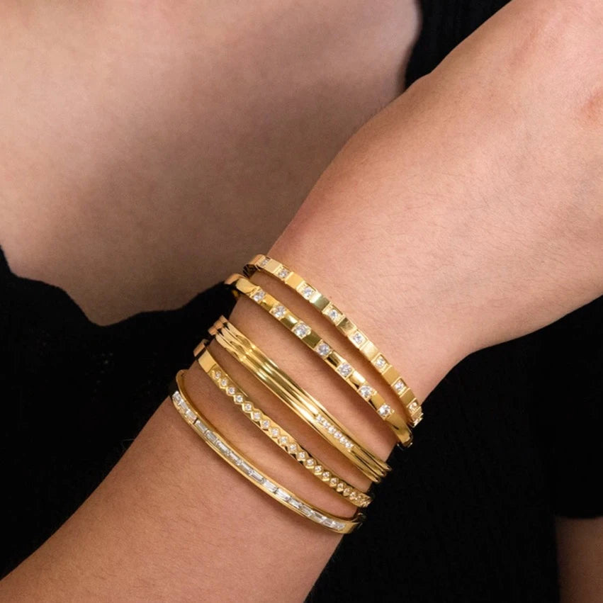 Cosmos Bangle Bracelet