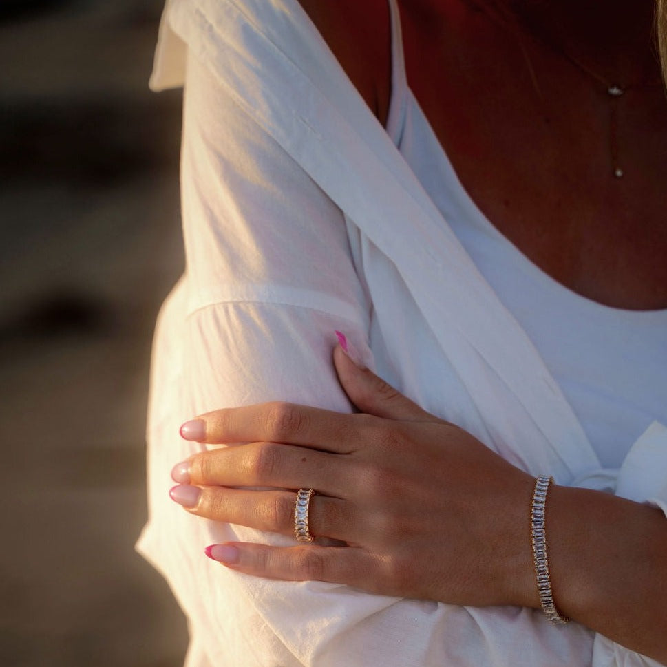 Aurora Baguette Bracelet
