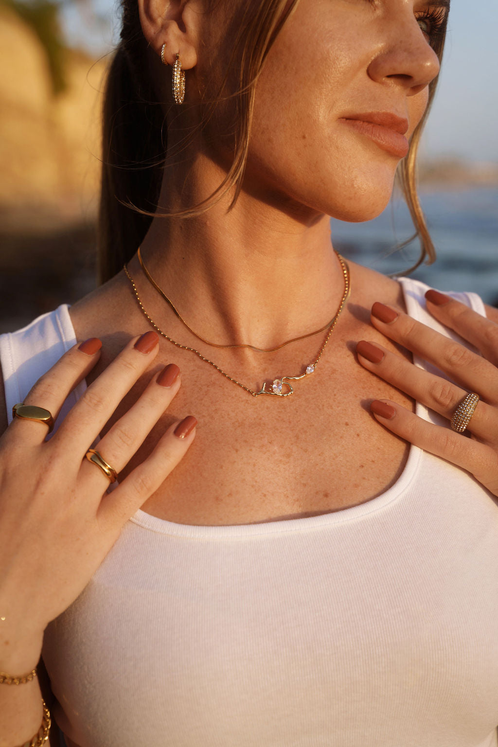 Sandra Pavé Hoops