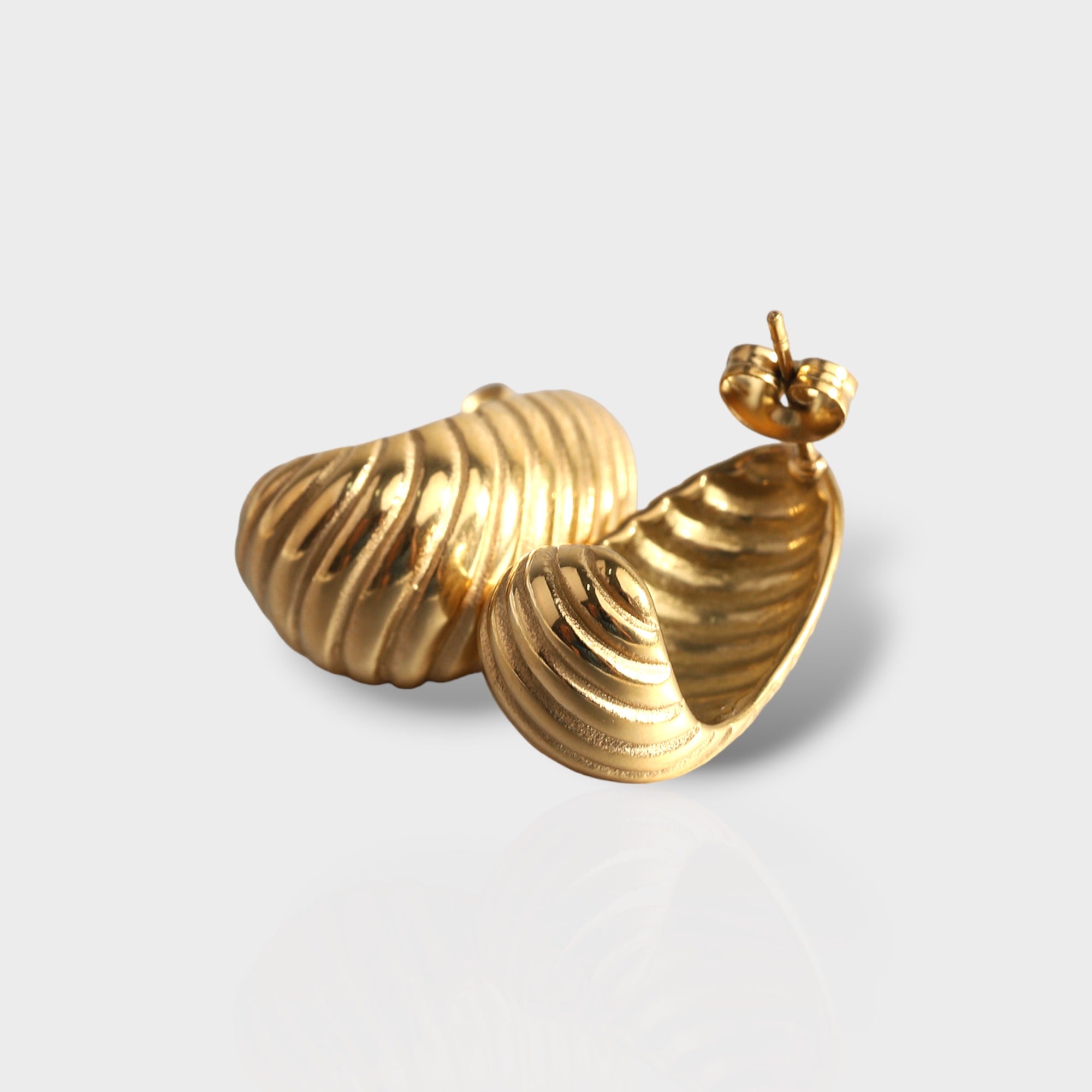 Emily Grande Croissant Earrings
