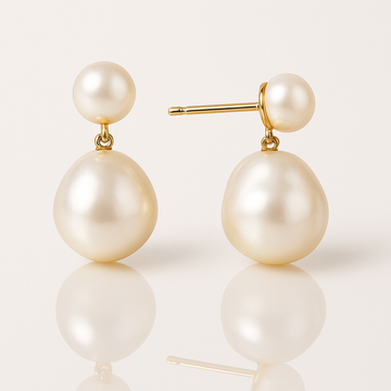 Ines Baroque Pearl Earrings